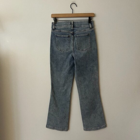 SPANX Shape Kick Flare Pull On Jeans Women's Size Small - Picture 5 of 9